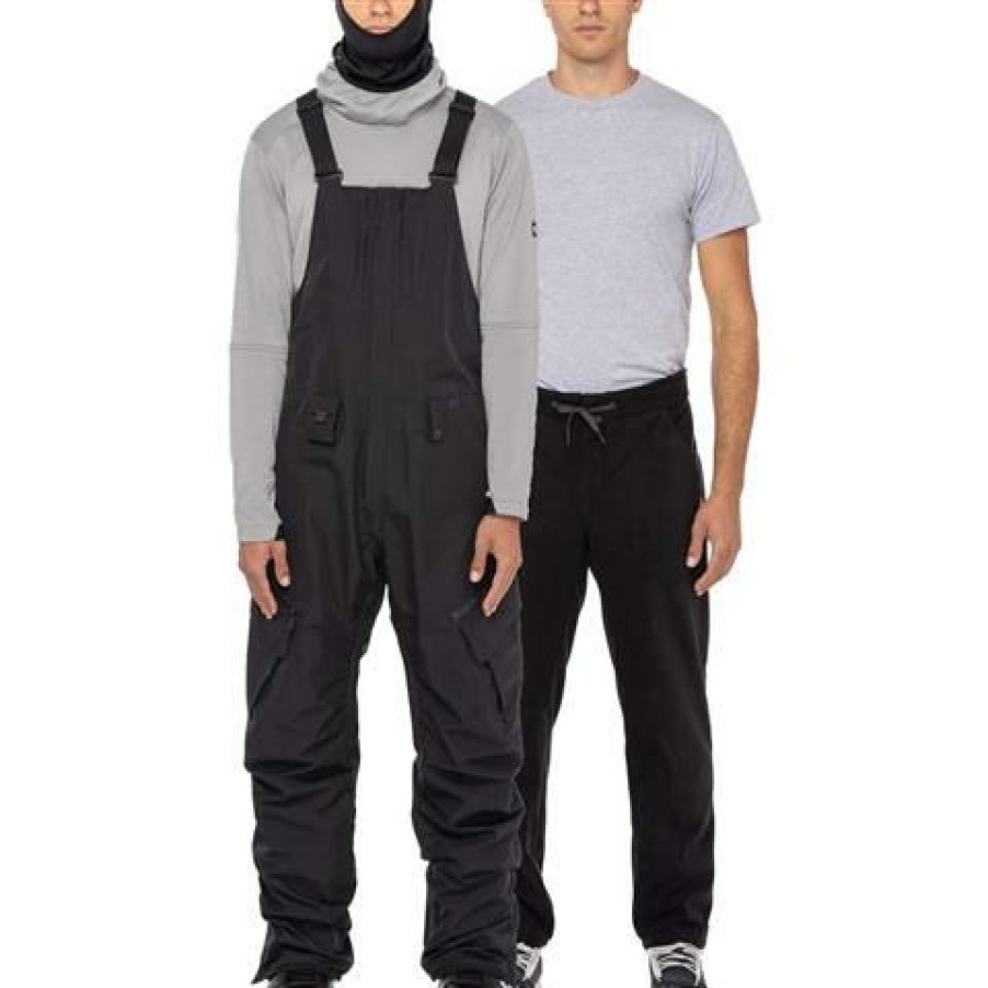 Ski Pants & Bibs * | 686 Men'S Smarty 3-1 Cargo Bib Black