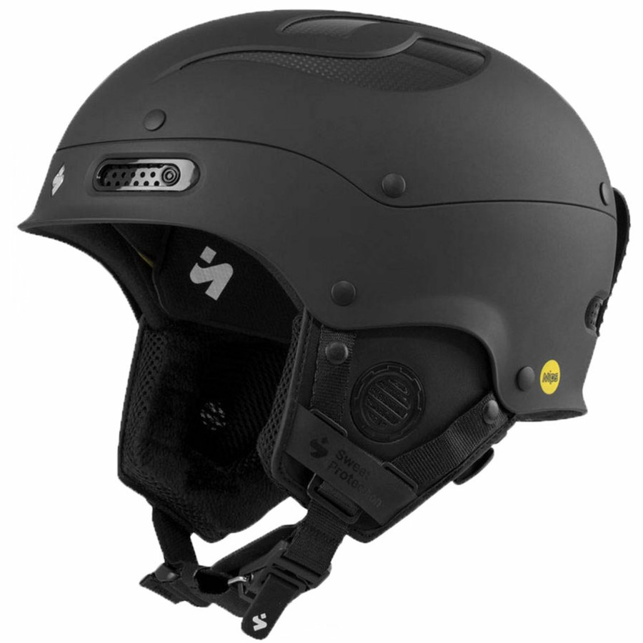 Snow Helmets * | Sweet Protection Trooper Ii Mips Helmet Dirt Black