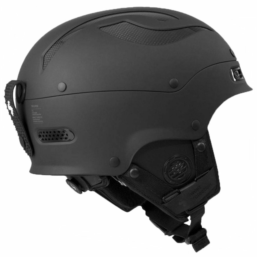 Snow Helmets * | Sweet Protection Trooper Ii Mips Helmet Dirt Black