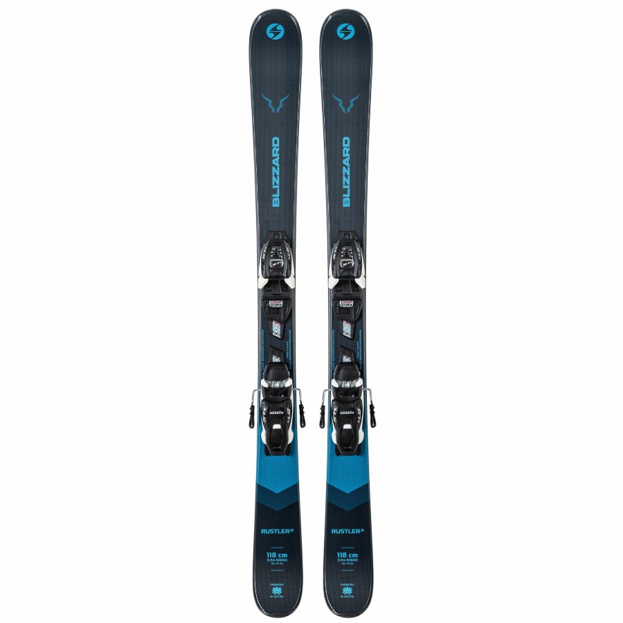 Skis * | Blizzard Boys Rustler Twin Jr Skis 23 Blue