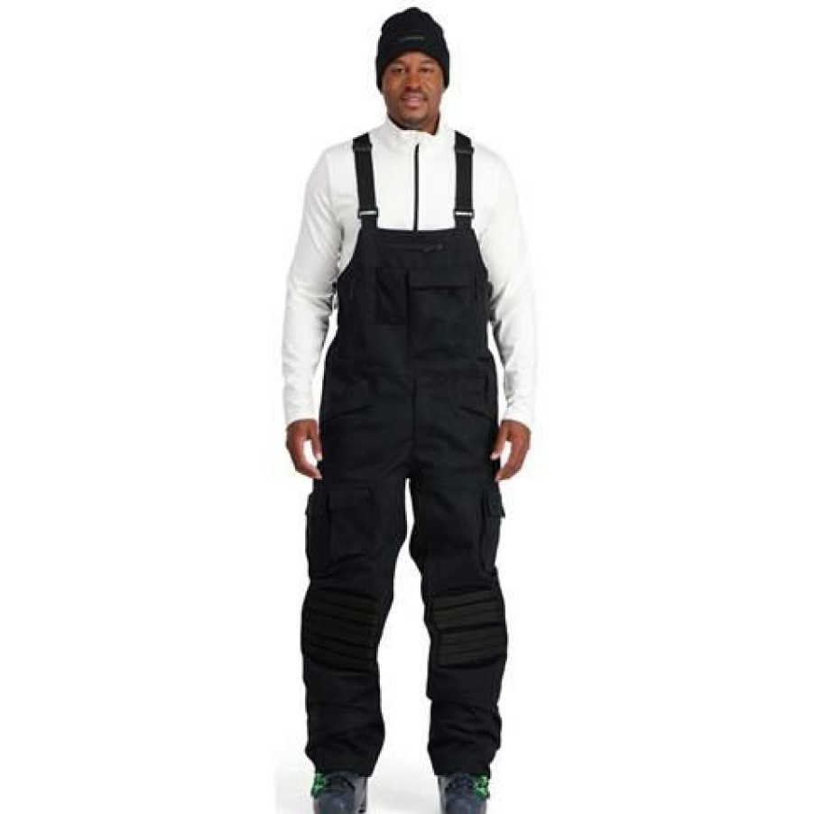 Ski Pants & Bibs * | Spyder Men'S Coaches Bib Black