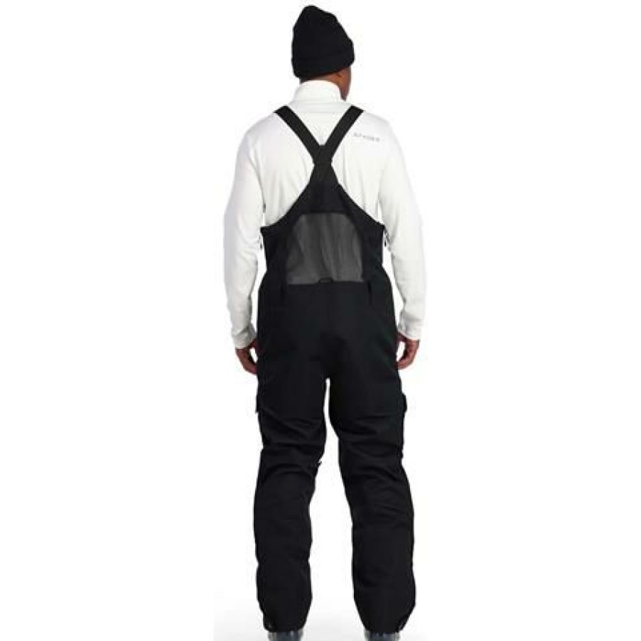 Ski Pants & Bibs * | Spyder Men'S Coaches Bib Black