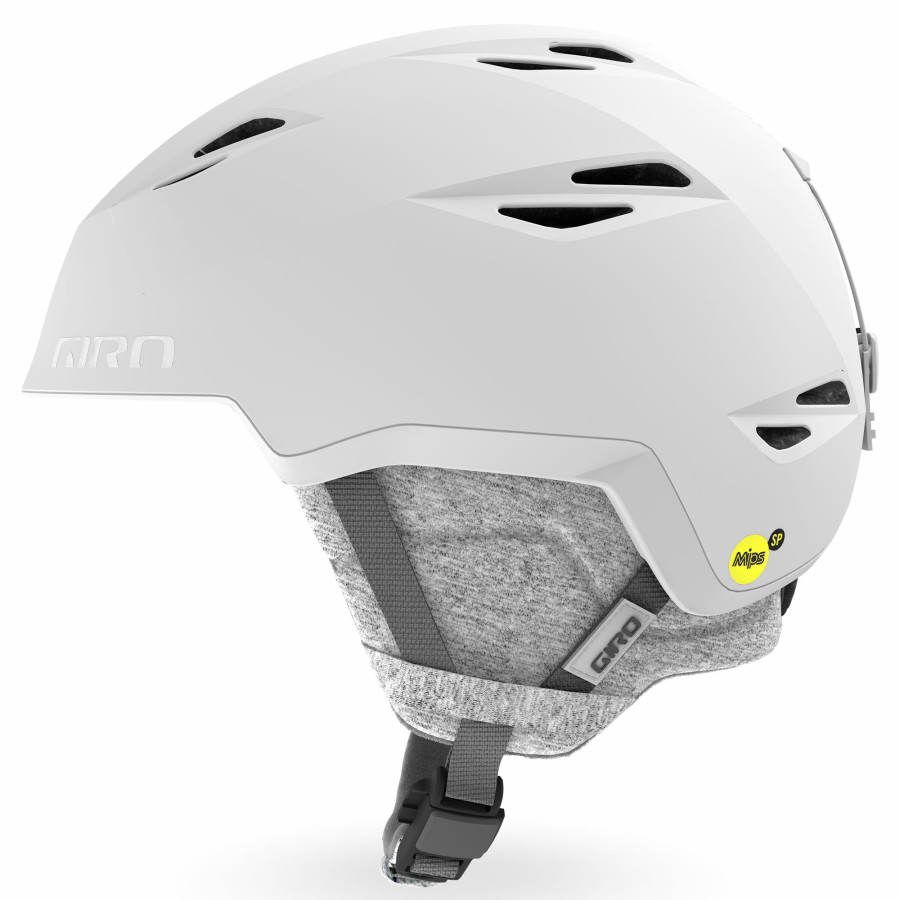 Snow Helmets * | Giro Women'S Envi Mips Snow Helmet Matte White