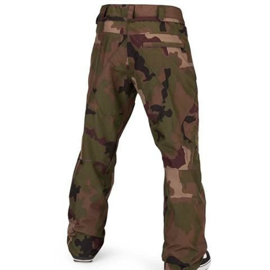 Ski Pants & Bibs * | Volcom Volcom L Gtx Pant Men'S Dark Camo