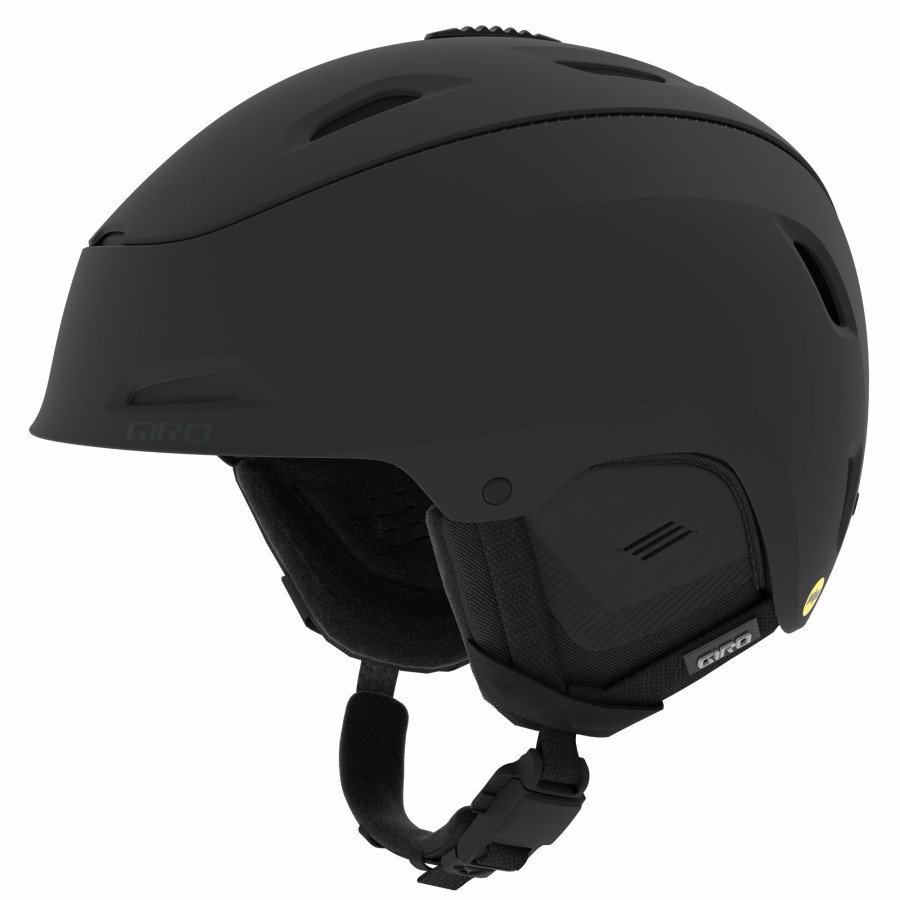 Snow Helmets * | Giro Range Mips Snow Helmet Matte Black