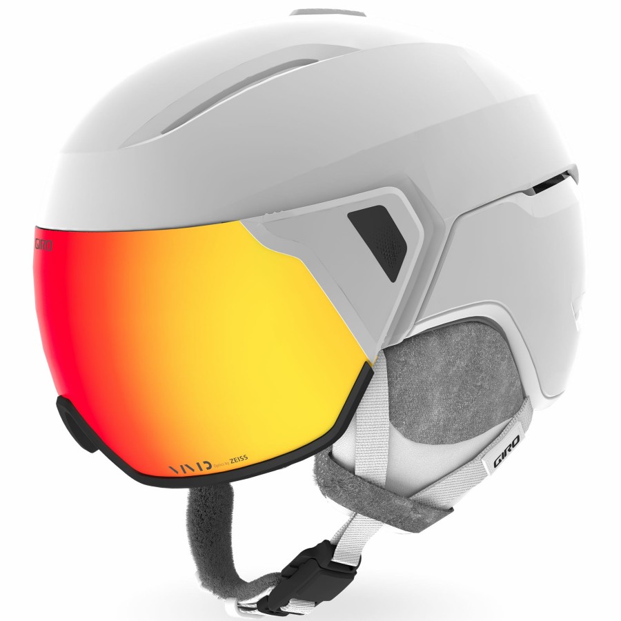 Snow Helmets * | Giro Women'S Aria Mips Snow Helmet Matte White