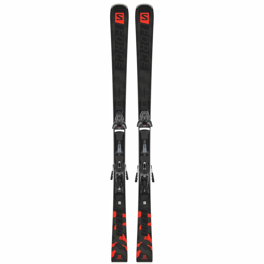 Skis * | Salomon Mens S/Force Ti.80 Skis With Z12 Bindings 23