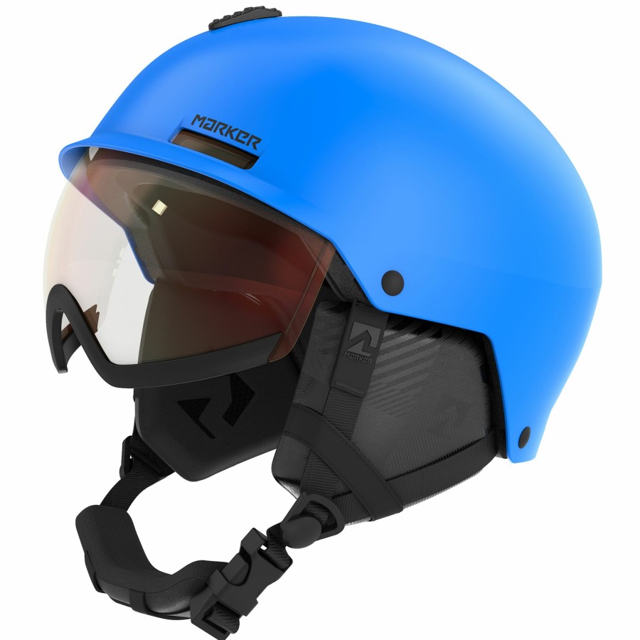 Snow Helmets * | Marker Kids' Vijo Snow Helmet Blue