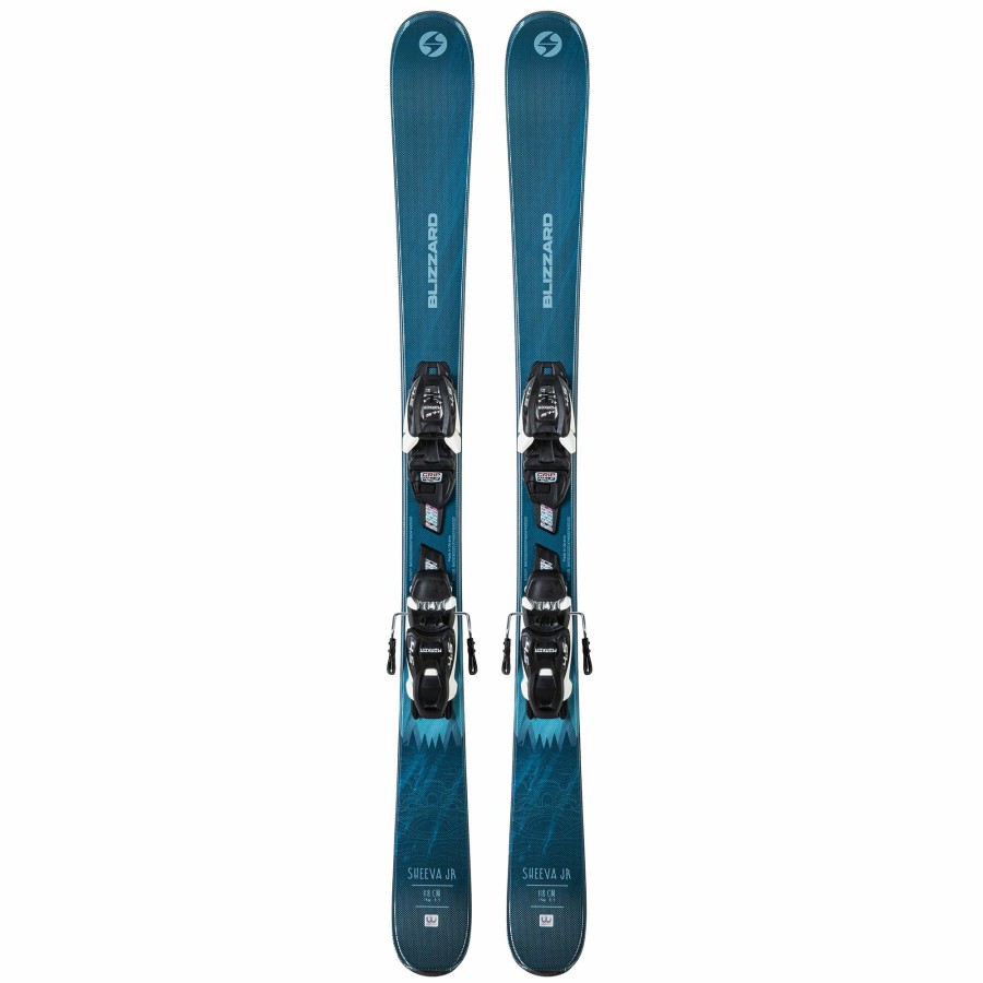 Skis * | Blizzard Girls Sheeva Twin Jr Skis 23 Blue