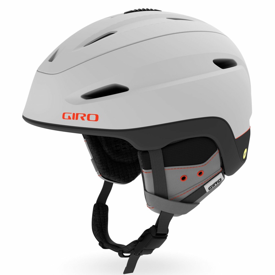 Snow Helmets * | Giro Men'S Zone Mips Snow Helmet Matte Bright Green