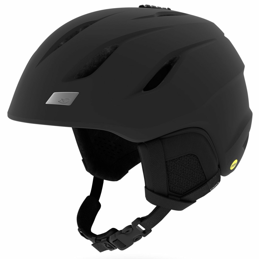 Snow Helmets * | Giro Boy'S Nine C Mips Snow Helmet Matte Black