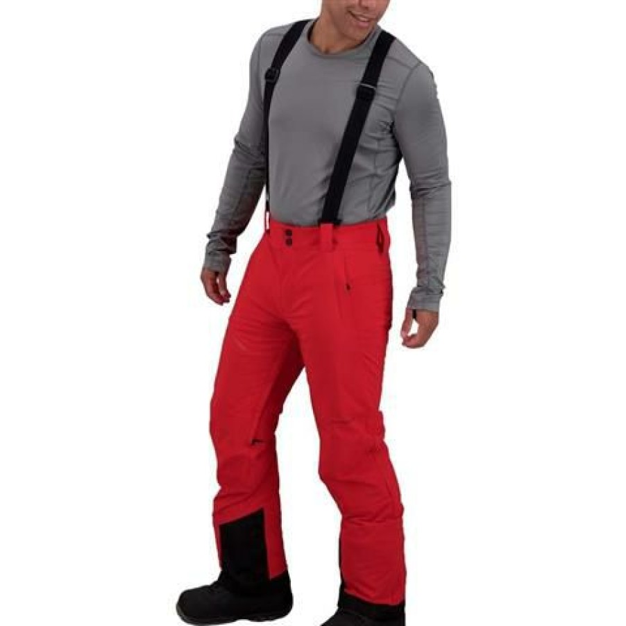 Ski Pants & Bibs * | Obermeyer Obermeyer Force Suspender Pant Men'S Brakelight (19042)