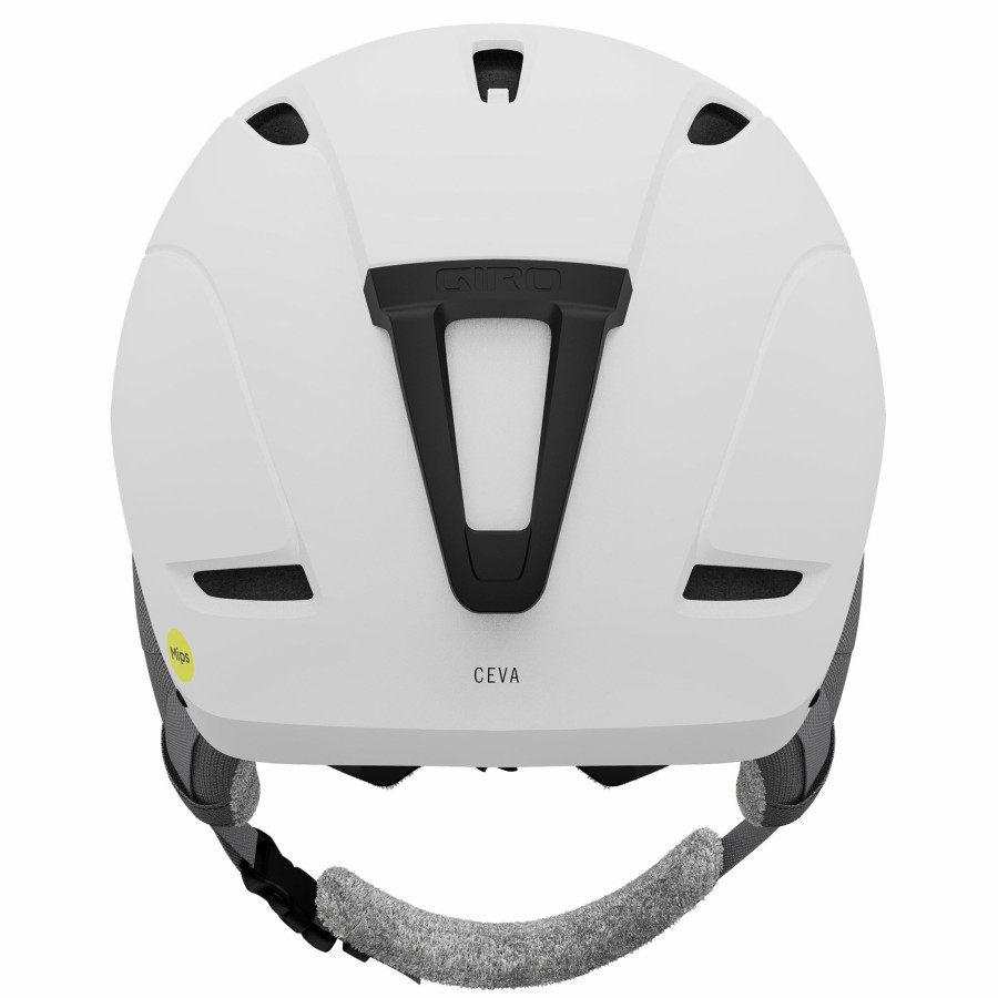 Snow Helmets * | Giro Womens Ceva Mips Snow Helmet Matte White