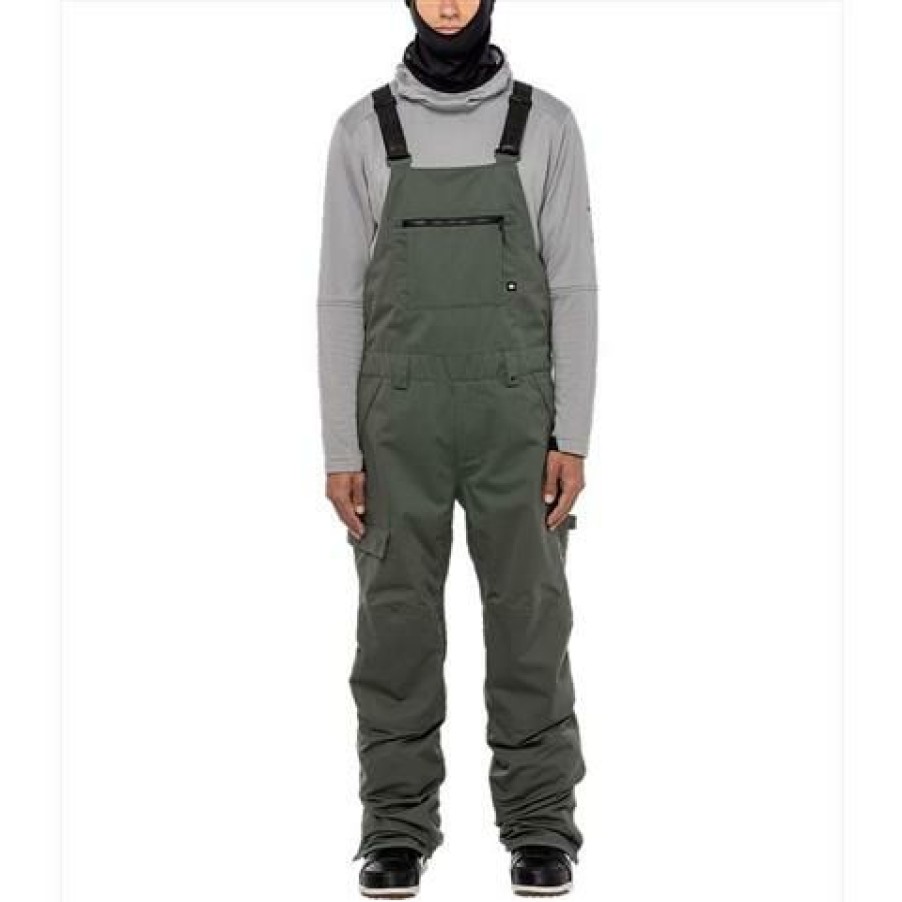 Ski Pants & Bibs * | 686 Men'S Hot Lap Insulated Bib Goblin Green