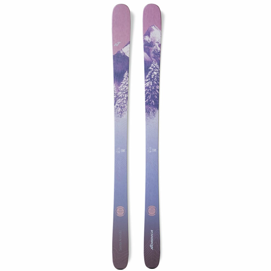 Skis * | Nordica Womens Santa Ana 88 Skis 23