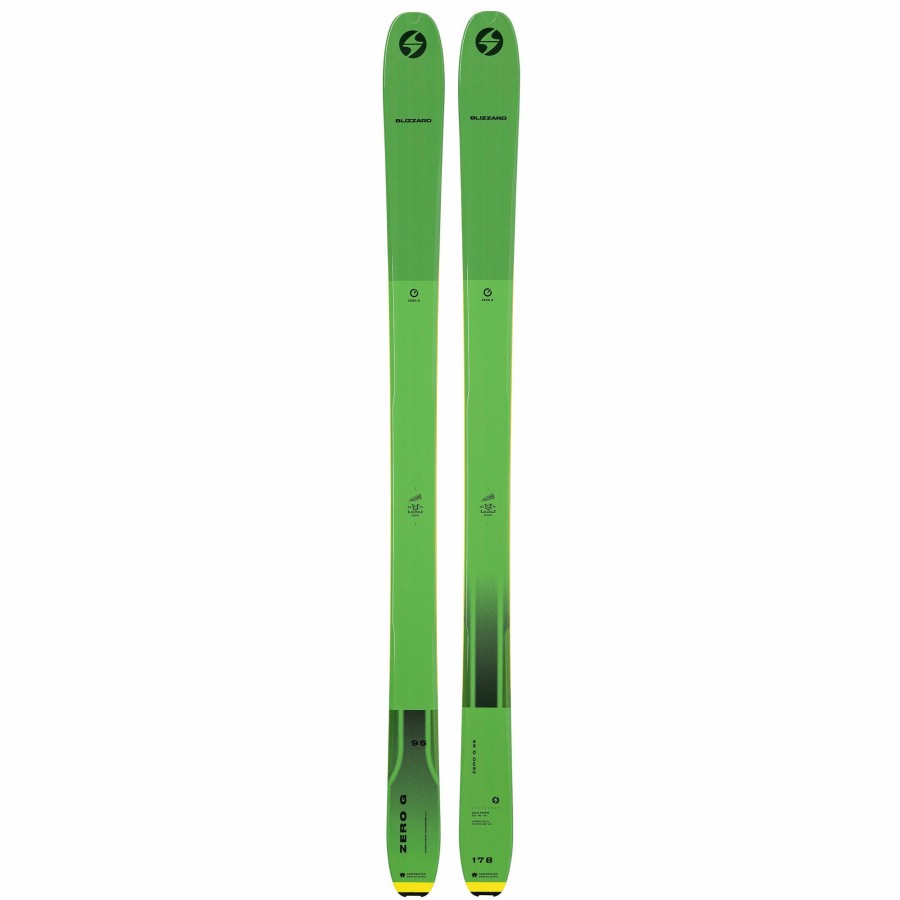 Skis * | Blizzard Mens Zero G 95 Skis 22