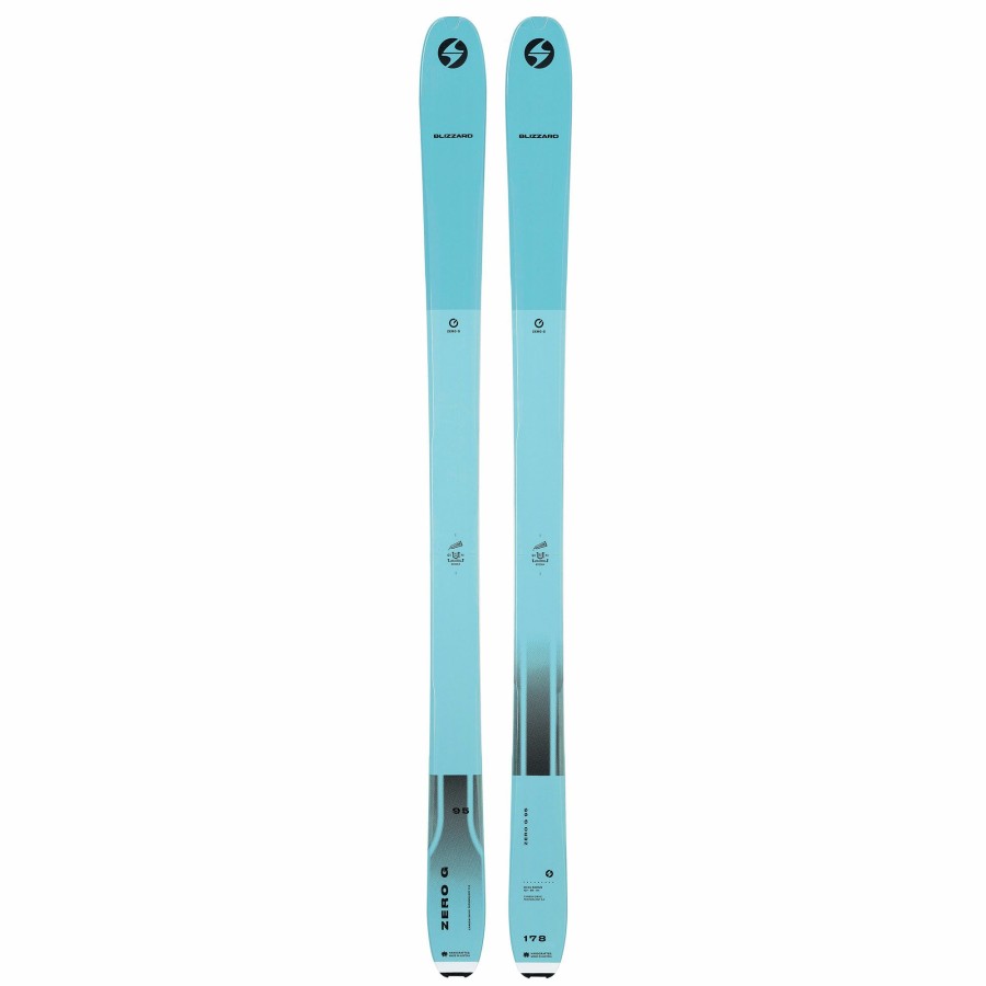 Skis * | Blizzard Mens Zero G 95 Skis 22