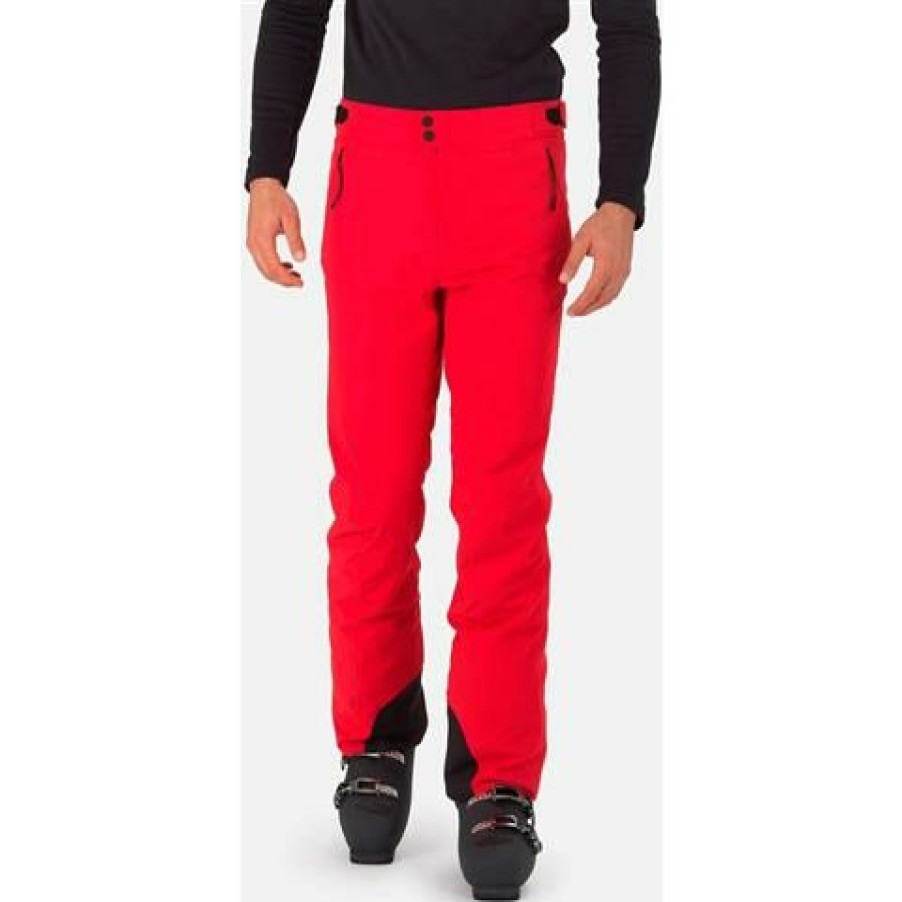 Ski Pants & Bibs * | Rossignol Men'S React Pant Sports Red