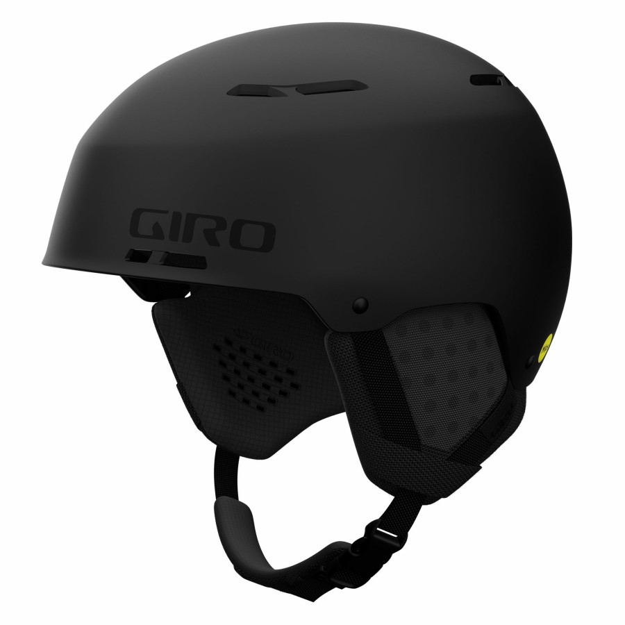 Snow Helmets * | Giro Emerge Spherical Snow Helmet Matte Black