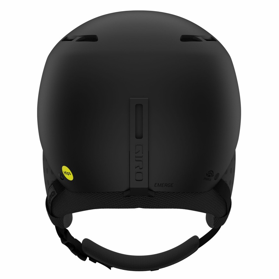 Snow Helmets * | Giro Emerge Spherical Snow Helmet Matte Black