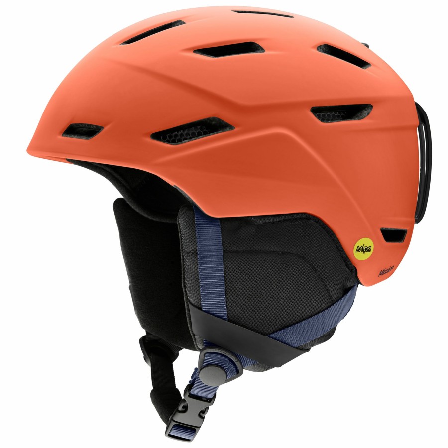 Snow Helmets * | Smith Mens Mission Mips Snow Helmet