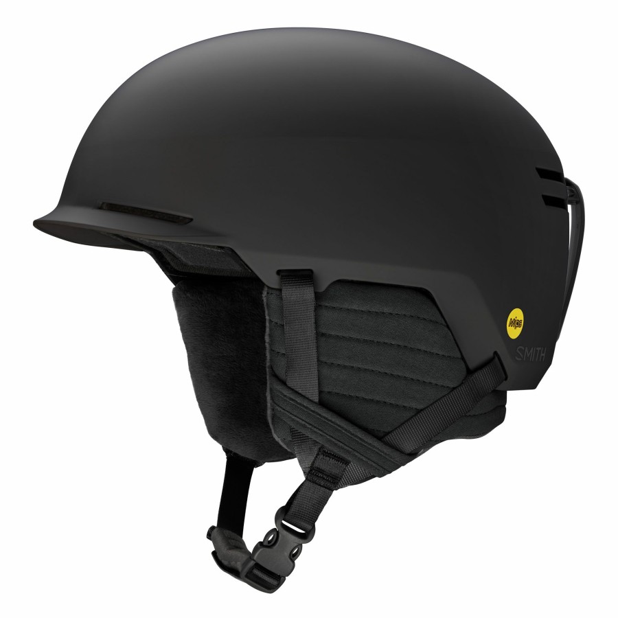 Snow Helmets * | Smith Kids' Scout Jr. Mips Snow Helmet Matte Black