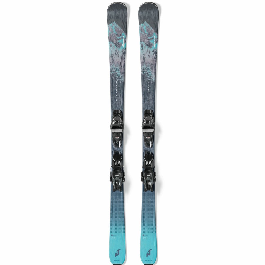 Skis * | Nordica Womens Wild Belle 78 Ca Skis With 10 Fdt Bindings 23