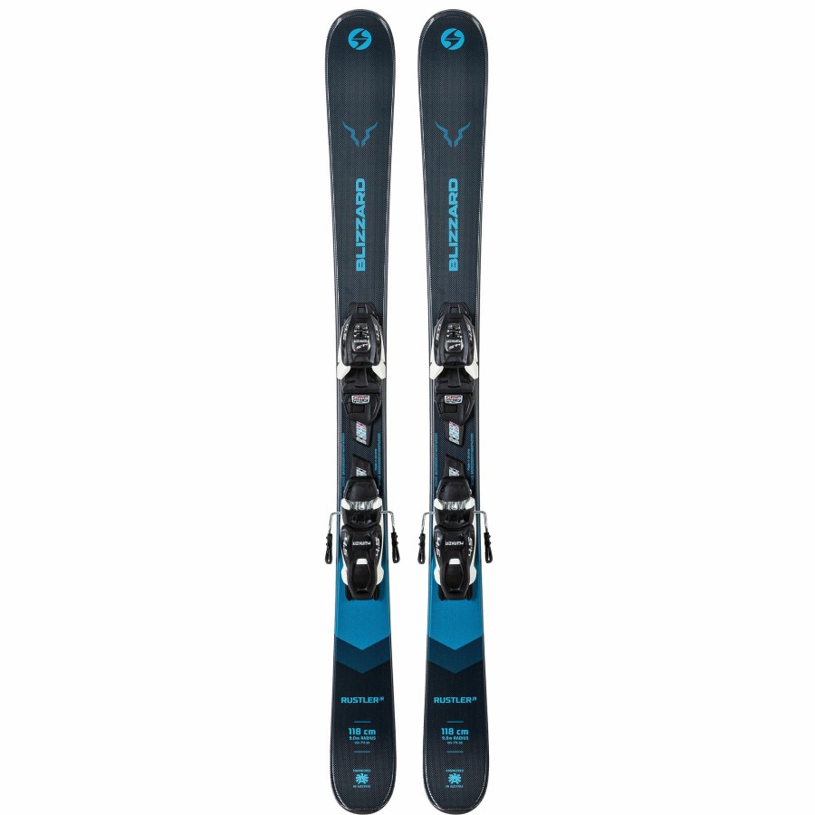 Skis * | Blizzard Boys Rustler Twin Jr Skis 23 Blue