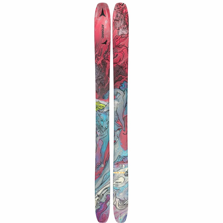 Skis * | Atomic Mens Bent 110 Skis 23