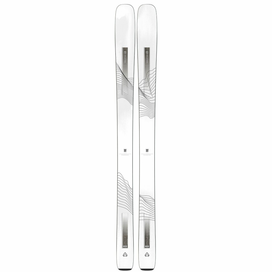 Skis * | Salomon Womens Stance 94 All Mountain Skis 23 White/Black