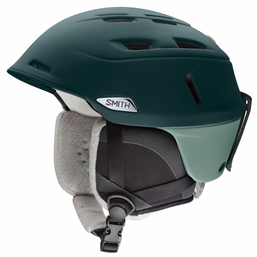 Snow Helmets * | Smith Women'S Compass Snow Helmet Black Pearl