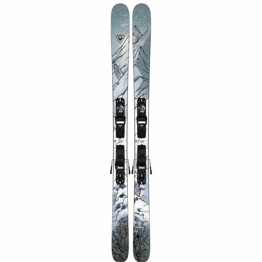 Skis * | Rossignol Mens Blackops 92 Day Skis With Xpress 11 Gripwalk Bindings 23